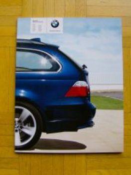 BMW 5er Touring E61 Prospekt 523i-550i+520d-535d+x Modelle 2007