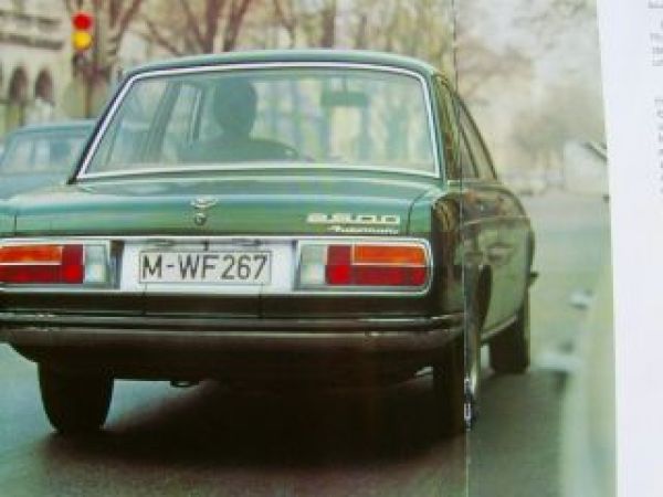 BMW 2500 2800 E3 Prospekt Gro format M rz 1969 Rarit t