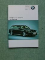 BMW Handbuch für Verkäufer 5er Touring E61 2006 +Allrad