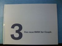 BMW 3er Coupe E92 Vorstellung Fotomappe 2007 NEU intern