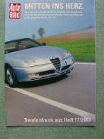 Auto Bild 17/2003 Alfa Romeo GTv 3.2V6