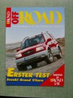 OFF ROAD 5/1998 Suzuki Grand Vitara Test