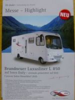 FR-Mobil Luxusliner L 850 auf Iveco Daily Prospektblatt