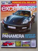 excellence 10/2009 Porsche 996 GT3 vs. 997, 911 Turbo, 964 Turbo
