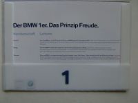 BMW 1er E87 interne Fotomappe zur Vorstellung NEU