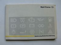 Betriebsanleitung Opel Corsa B 1999